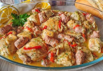 receta de pollo