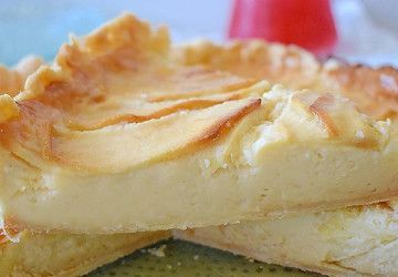 tarta de manzana y hojaldre