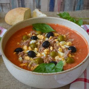gazpacho sopeao receta