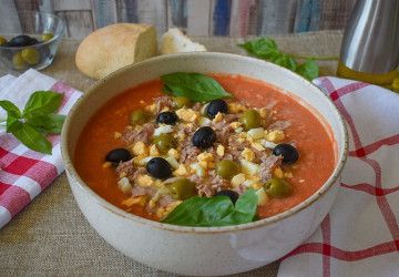 gazpacho sopeao receta