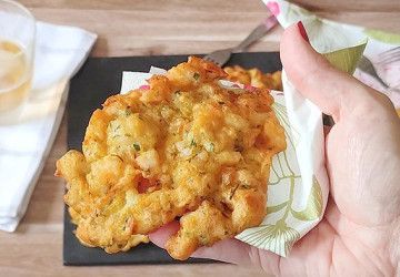 tortitas de gambas