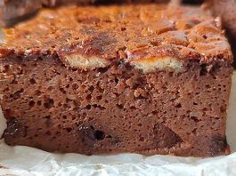 pastel de chocolate