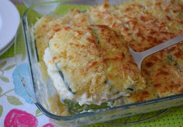 pasticho de calabacin receta