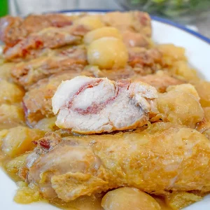 receta de pollo a la sidra