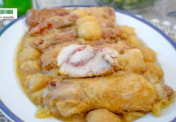 receta de pollo a la sidra