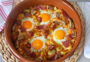 como hacer huevos a la salmantina