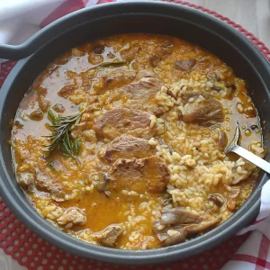 arroz meloso receta