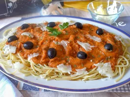 receta de espaguetis