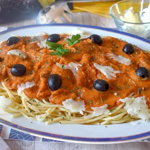 receta de espaguetis