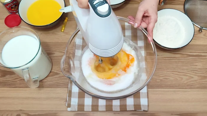 como hacer tarta de manzana paso 1