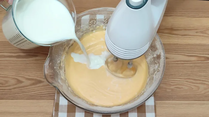 como hacer tarta de manzana paso 3