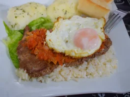 bistec a caballo receta