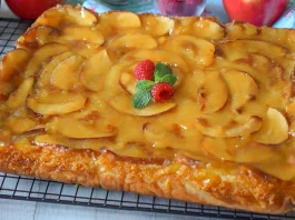 tarta de manzana