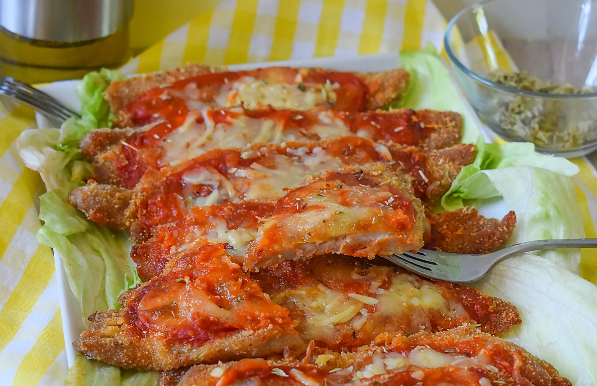 escalopes empanados horno