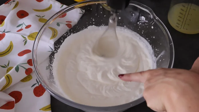 como hacer helado de limon paso 1