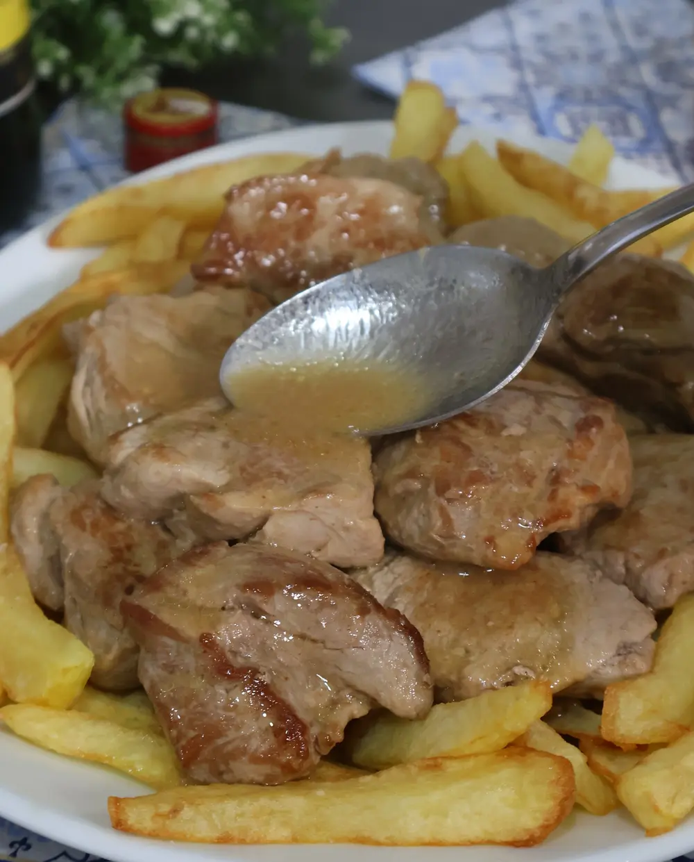 solomillo al whisky receta