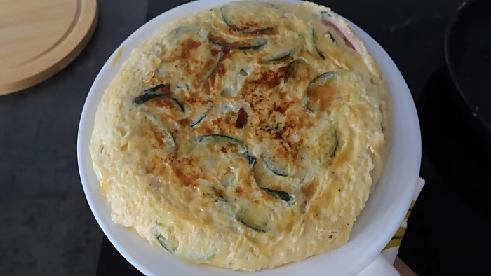 como hacer tortilla de calabacin 3f