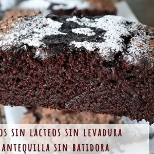pastel de chocolate crazy cake