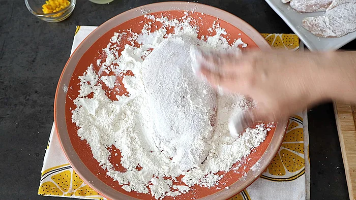 como hacer pollo a la naranja paso 1c