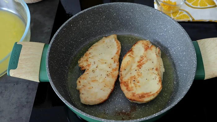 como hacer pollo a la naranja paso 3