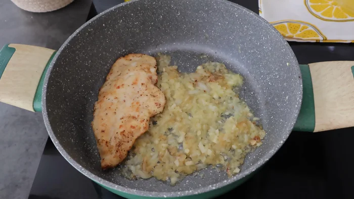 como hacer pollo a la naranja paso 4b