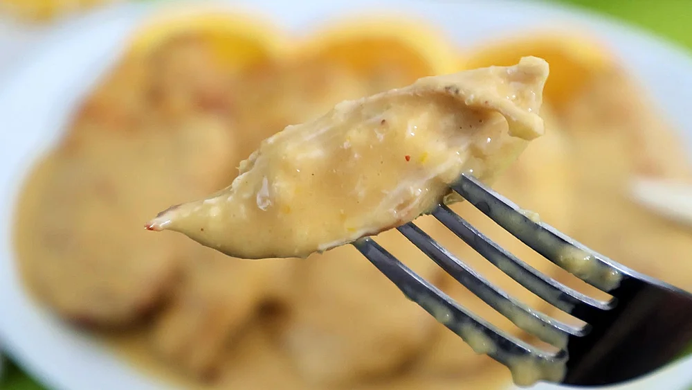 pollo en salsa de naranja