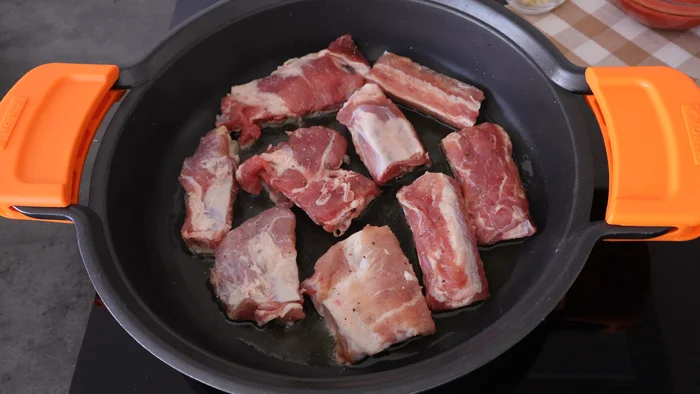 como hacer costillas de cerdo paso 1