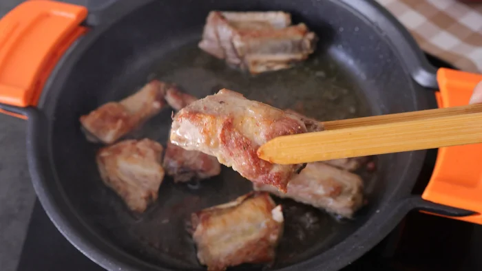 como hacer costillas de cerdo paso 1b