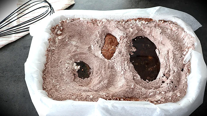 como hacer pastel de chocolate loco 2