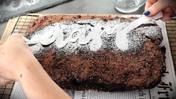 como hacer pastel de chocolate loco 4b