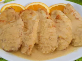 pollo a la naranja