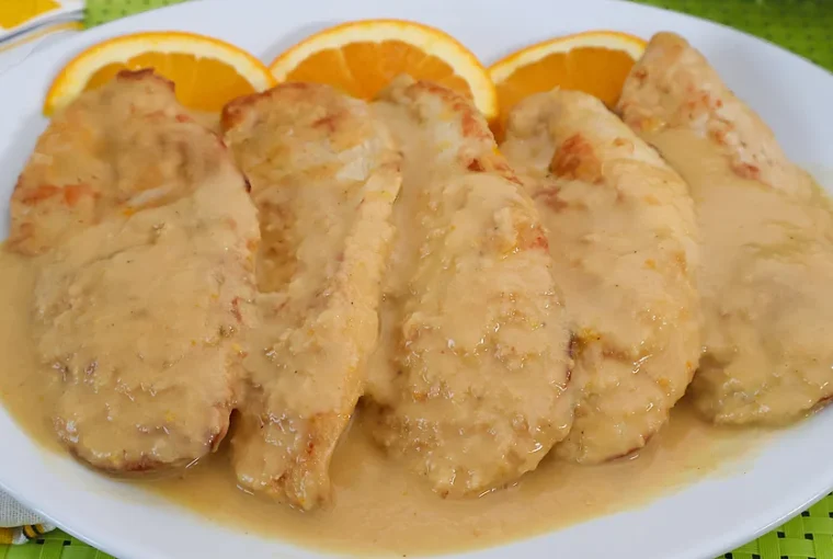 pollo a la naranja