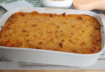 pastel de calabaza y carne