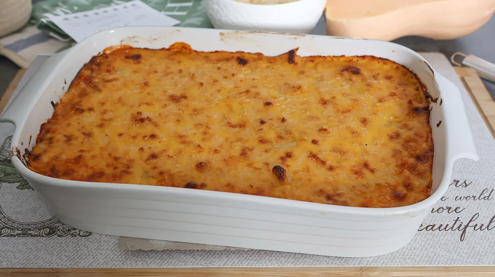 pastel de calabaza y carne