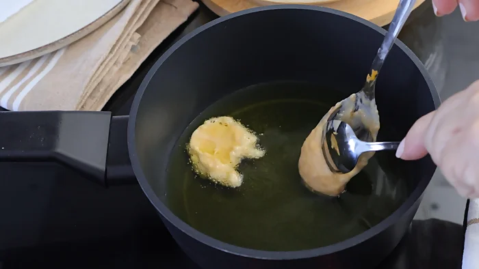 receta de buñuelos de calabaza paso 3