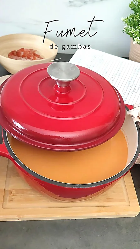 receta facil de fumet de gambas