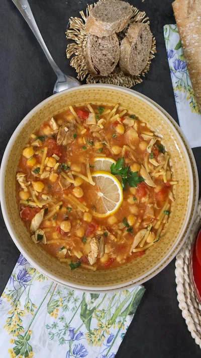 harira receta de sopa