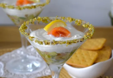 aperitivo de salmon y aguacate