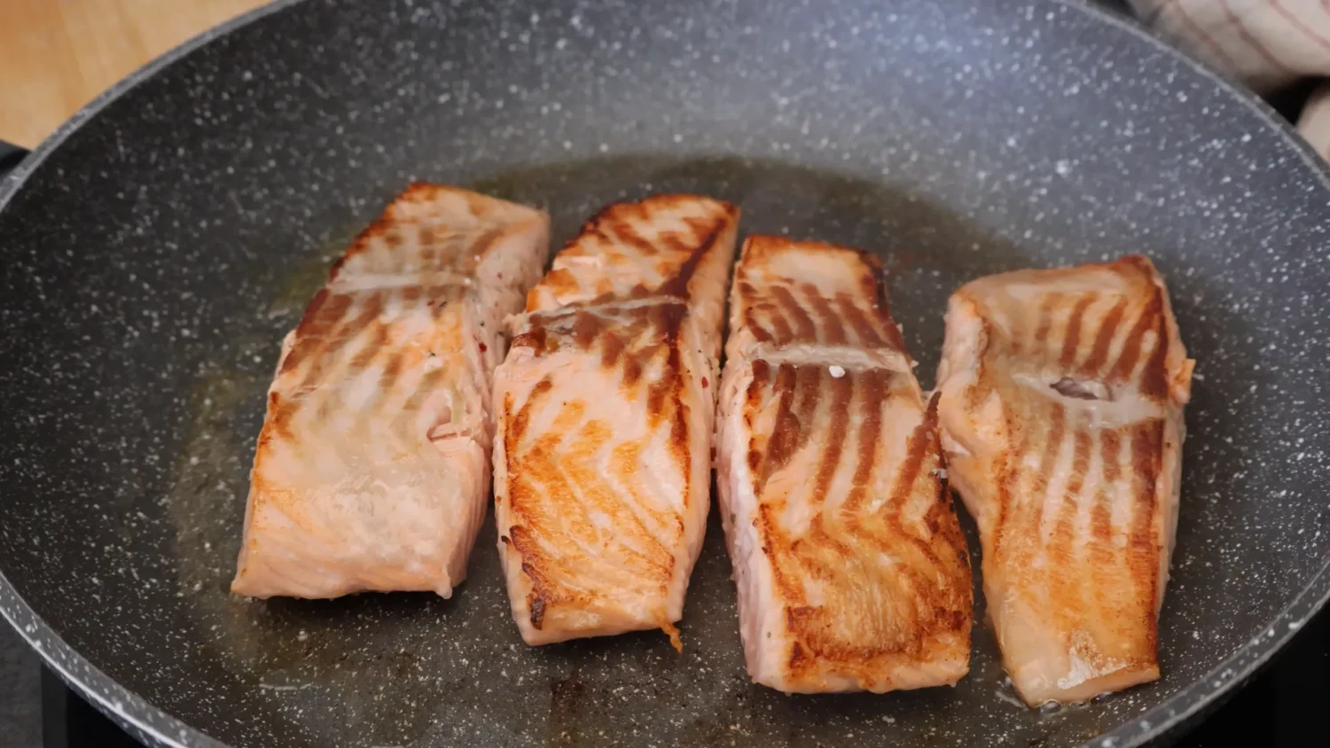 sellado del salmón
