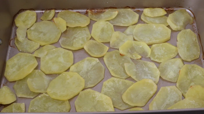 Patatas panadera recién horneadas