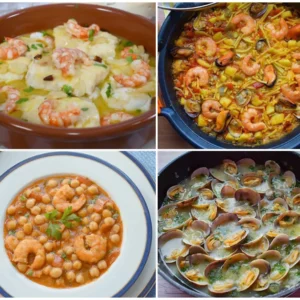 Recetas de platos marineros: guisos, arroces y sabores del mar.
