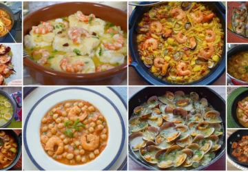 Recetas de platos marineros: guisos, arroces y sabores del mar.