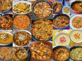 Recopilatorio de platos de cuchara variados